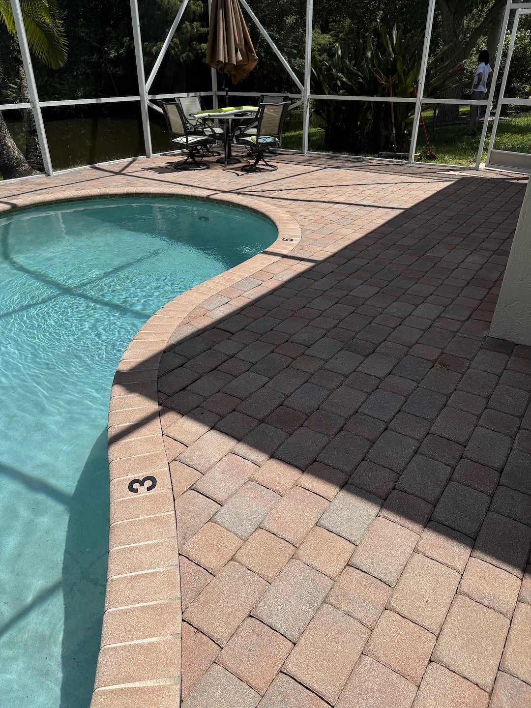 Pool pavers Pressure Cleaning project in Bellaggio Community, Lake Worth, FL 33467 Thumbnail